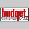 Budget Signs